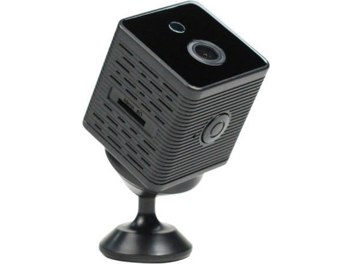 Mini Gravador de Câmera de Segurança Intente Full Hd com Visão Noturna Wi-Fi Portátil Adequado para Animais de Estimação Bebês e Idosospreto YIZHOOD