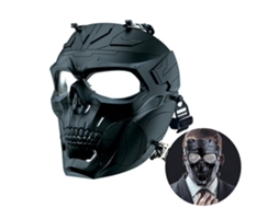 Máscara de esqueleto CS game máscara bioquímica máquina Halloween cosplay props para festas S/MARCA