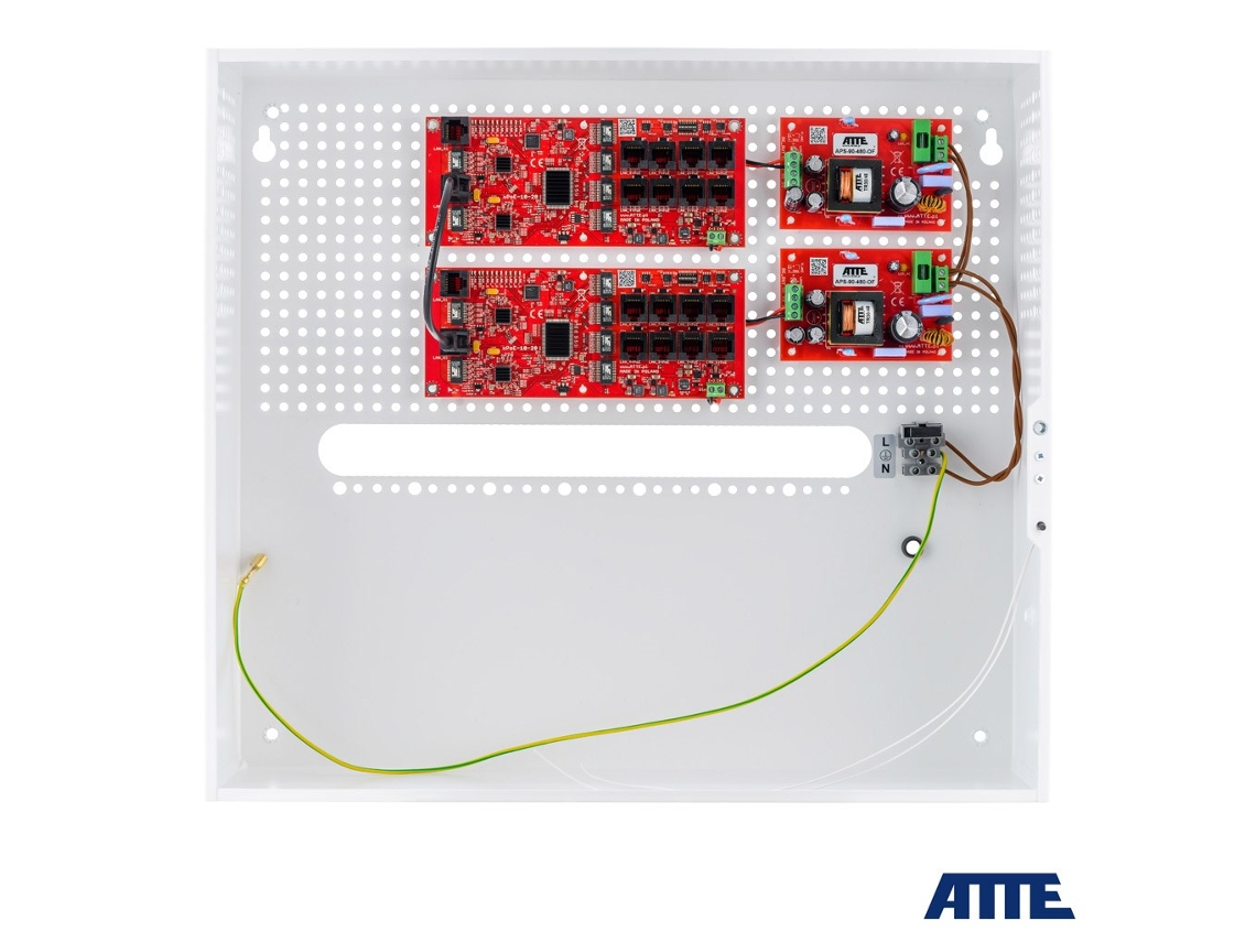 Set Of Up To 16 Ip Cameras Poe Switch 16p2g Atte Ip 16 20 H