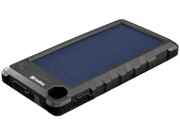 Powerbank SANDBERG Outdoor Solar (10.000 - USB-C - Preto)