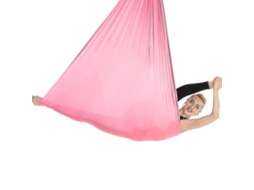 Fasst colchoneta aérea de Yoga, Tela de Nylon, Antigravidade, Pilates, Inversão, Alívio de Dor | S/MARCA