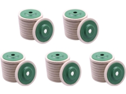 50 Unidades De Discos Polimento Redondos 100 Mm (4 Polegadas) Para
