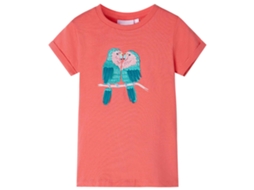 T-shirt Infantil Coral 116