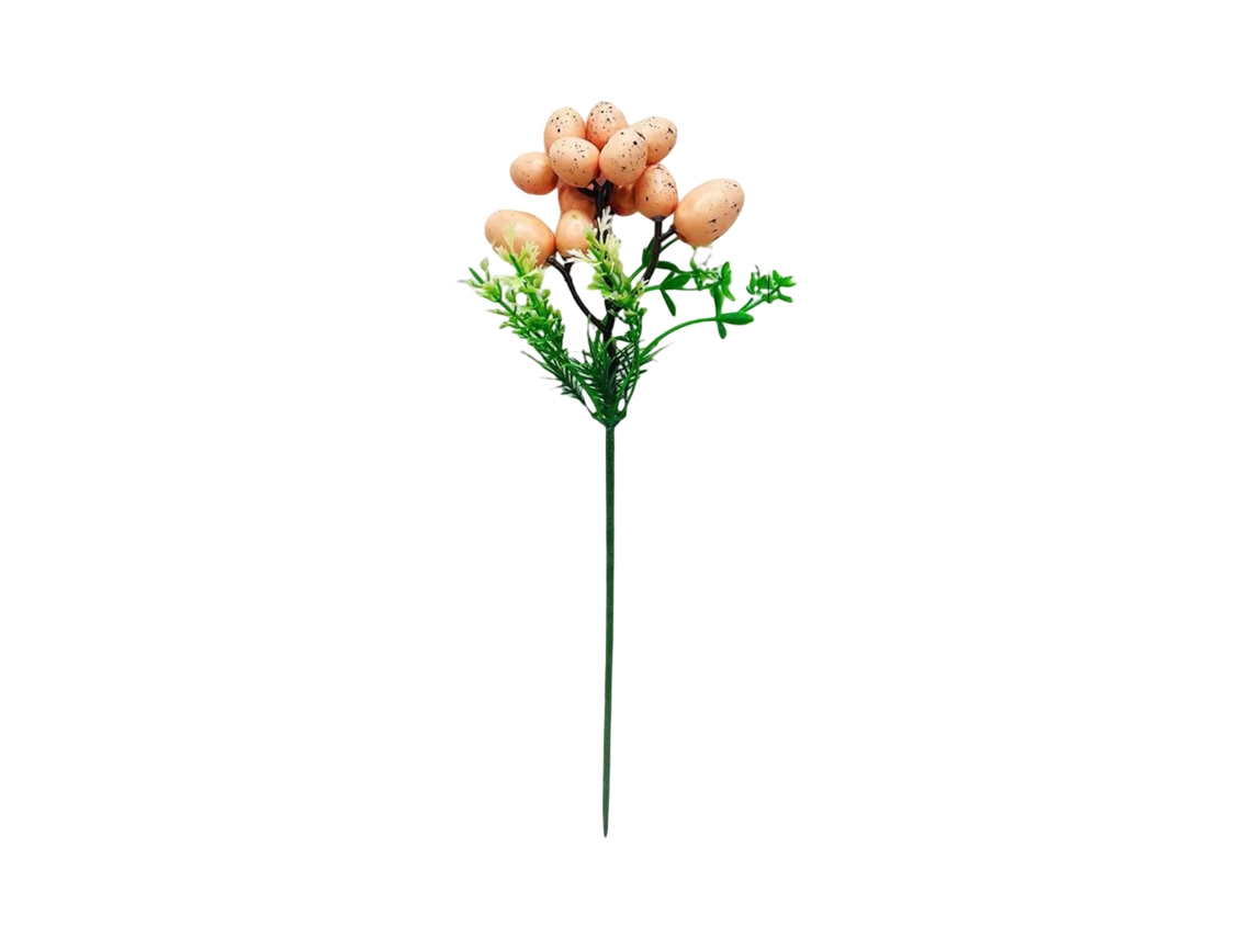 Guirlanda De Ovos De Páscoa Rosa Com Fio De Ferro Da Laxiscreed Para Decoração Festiva