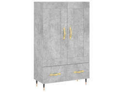 Highboard, Highboards Vidaxl Cinzeto Madeira Processada (n/a)