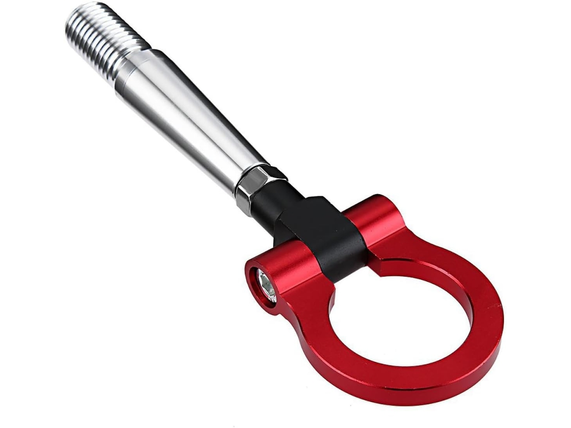 Gancho De Reboque Vermelho, Sem Necessidade De Modificações, Para Carros De Liga Leve.