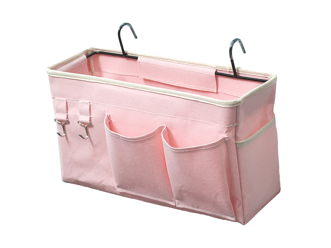 Lurelia Bolsa De Cabeceira, Para Cama, 38 X 13 X 21 Cm, Rosa