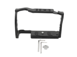 Full Camera Cage For Fujifilm X S20 Aluminum Alloy Protective Camera Video Rig With 1/4 3/8 Inch Hole Cold Shoe Mount For Video Making Vlogging
