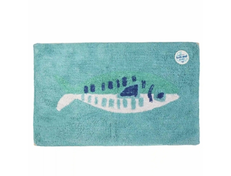 Tapete de Banho em Algodão Tufado REX LONDON Poisson