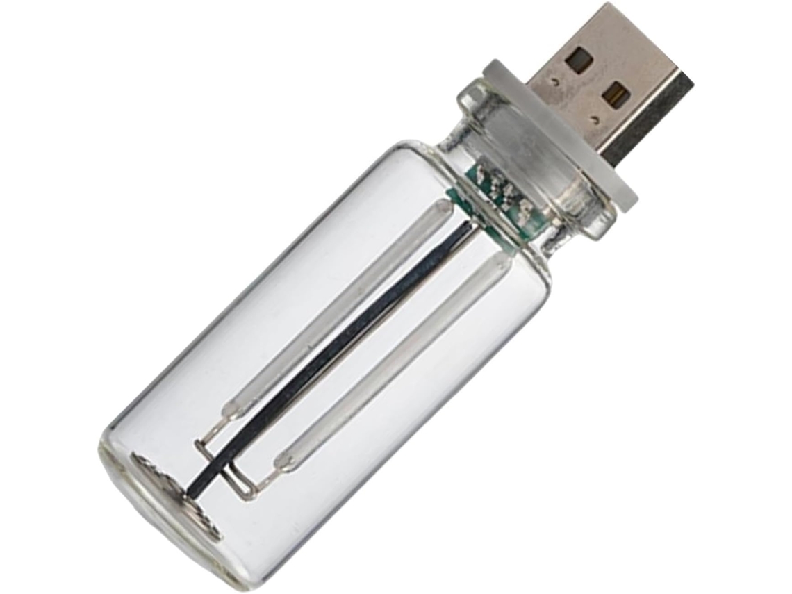 Abajur De Mesa Vidro, Luminária Led Vintage De Vidro Com Controle Touch