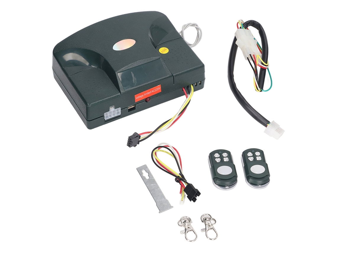 Controle Remoto Sem Fio Interruptor 4 Relés Para Portão De Casa 220v Com Proteção Contra Sobreload