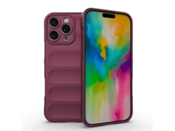 Capa Magic Shield Para Iphone 16 Pro Max - Tpu Com Forro Aveludado E Proteção Anti-quedas