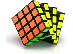 (azc) Cubo Mágico 4x4, 4x4x4 Com Adesivo Super Durável E Cores Vibrantes (4x4x4) faya