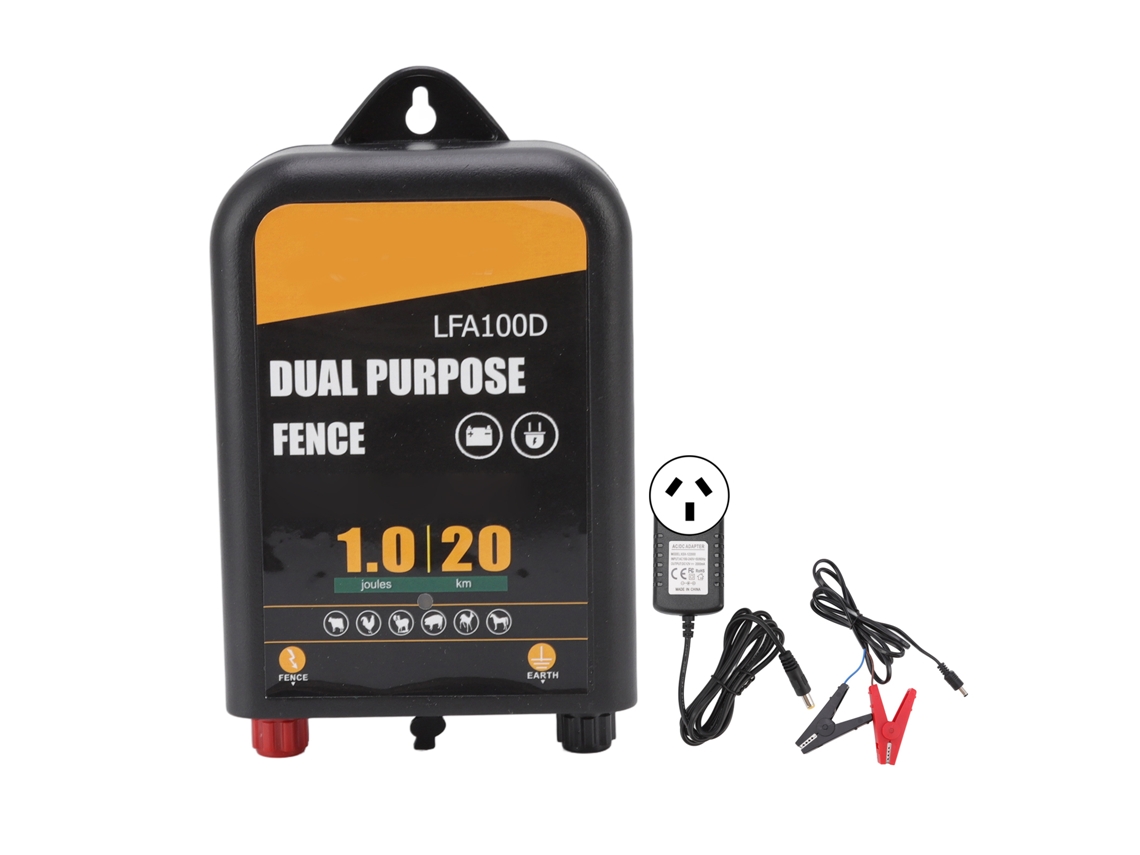 Carregador de Cerca Eléctrica de Baixo Impedância para Agricultura 20km, Ac/dc 100 240v LAXISCREED