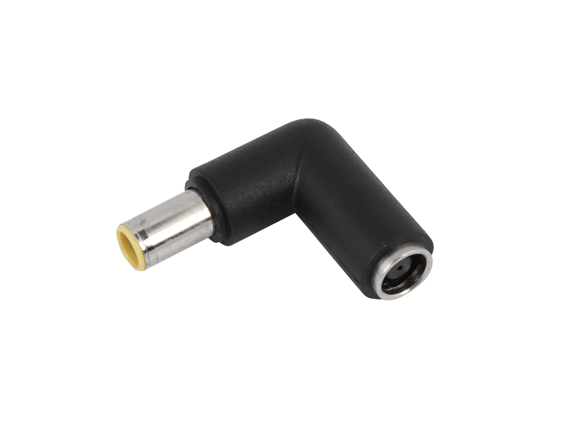 Conector Adaptador De Energia Ângulo Retto Macho Para Fêmea 7.9*0.9mm Para Lenovo