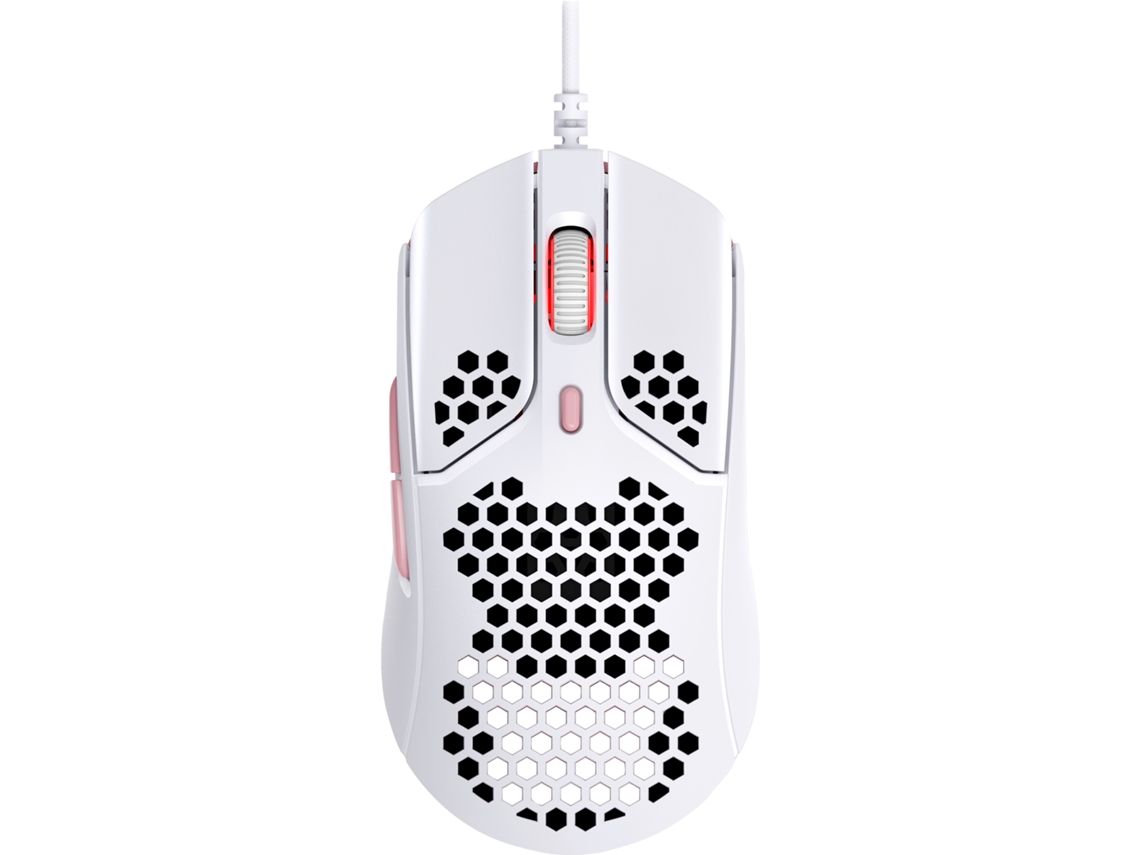 Rato HP 74812 (3200 dpi - Rosa,Branco)