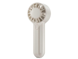 Mini Ventilador Portátil Usb Recarregável Potente De Mão E Mesa Refri Geração Externo Damasco