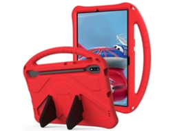 Capa Para Tablet Lurelia, Compatível Com Samsung Galaxy Tab S9/s9 Fe 11 Anti Queda Portátil De Cobertura Total, Vermelho, Proteção Antiquedas