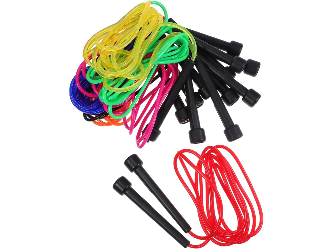 7-cordas De Pular Ajustáveis Em Pvc, Corda De Exercícios Em Pvc Para Treinamento Boxe, Comprimento Ajustável Com