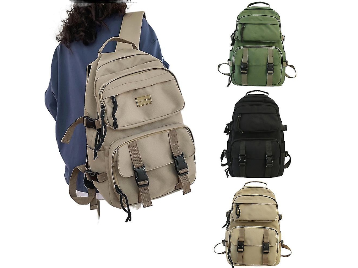 Mochila De Estudante Em Tecido Oxford, Mochila De Viagem Para Atividades Ao Ar Livre De Grande Capacidade, Mochila Escolar Para Estudantes Olysi Shop