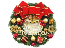 Guirlandas De Não L Porta Da Frente Guirlanda Janela Decoração Bola De Natal Guirlanda Sino Bagas Flor