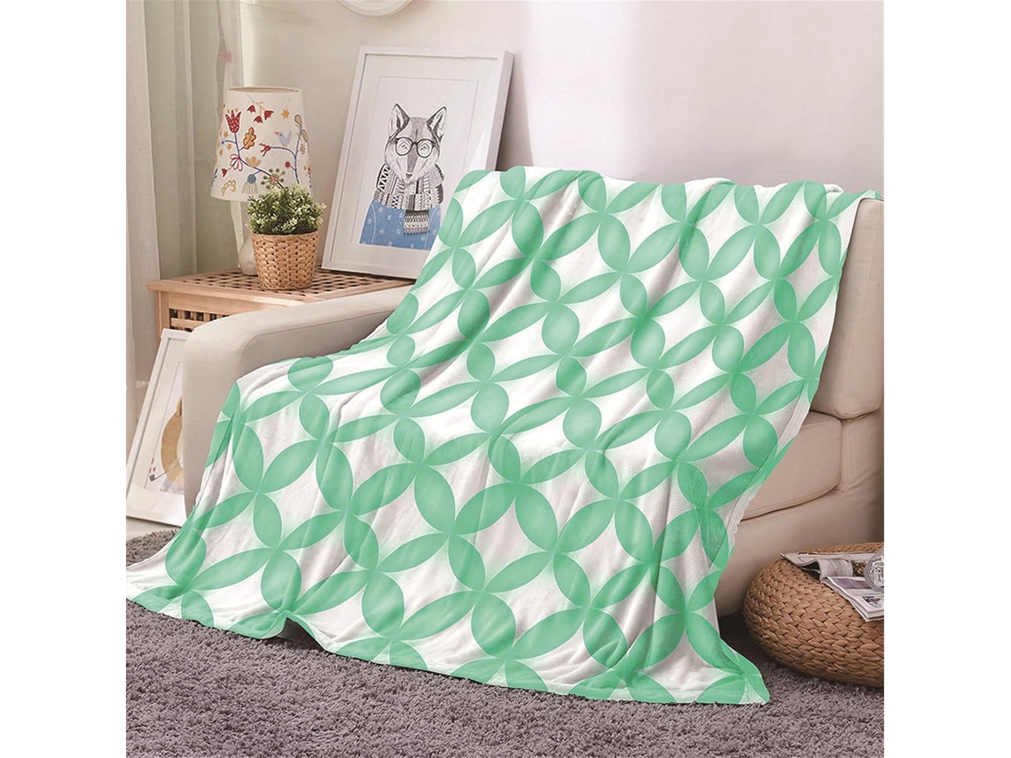 Manta de Flanela Fansu Estampa 3d Quente e Macia Microfibra Ideal para o Inverno Perfeita Cama Ou Sofá Adequad