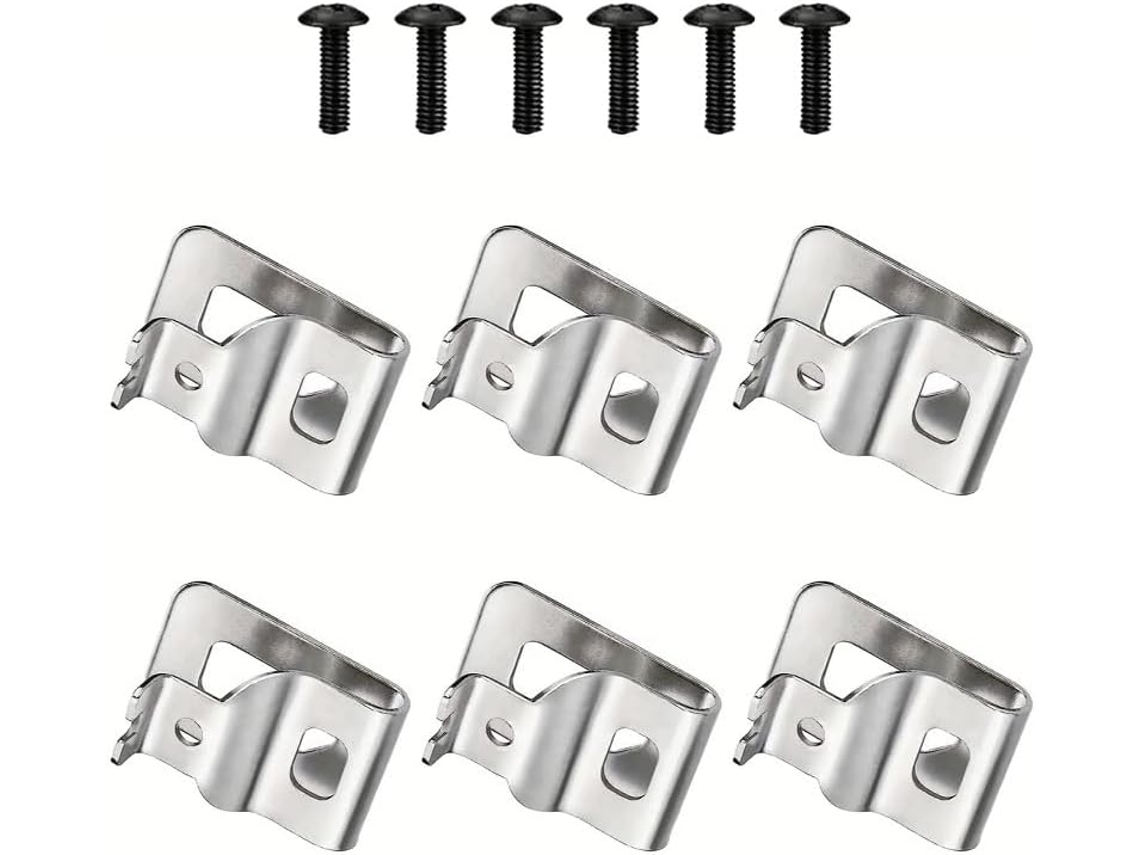 Clipe De Cinto Para Elétrica Robusta Em Metal, Com Os Modelos Dcd740b, Dcd740bb3, Dcd740c1, Dcd771c2, Dcd780b E Dcd780c2 Gancho Fácil Acesso