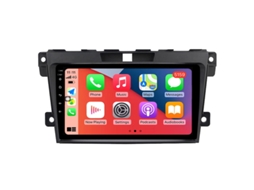 Auto Rádio Carro Bluetooth Autoradio 8GB RAM 128G ROM CarPlay Navegação GPS Ecrã Táctil RoverOne para Mazda CX7 CX-7 CX 7 ER 2008-2015  