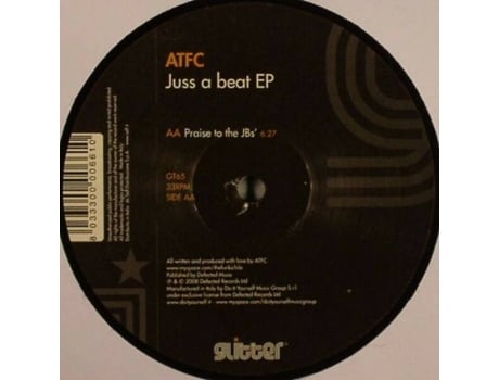 Vinil Juss A Beat Ep Glitter