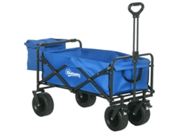 Carrinho de transporte com bolsa térmica removível capacidade 100kg BTFORUS