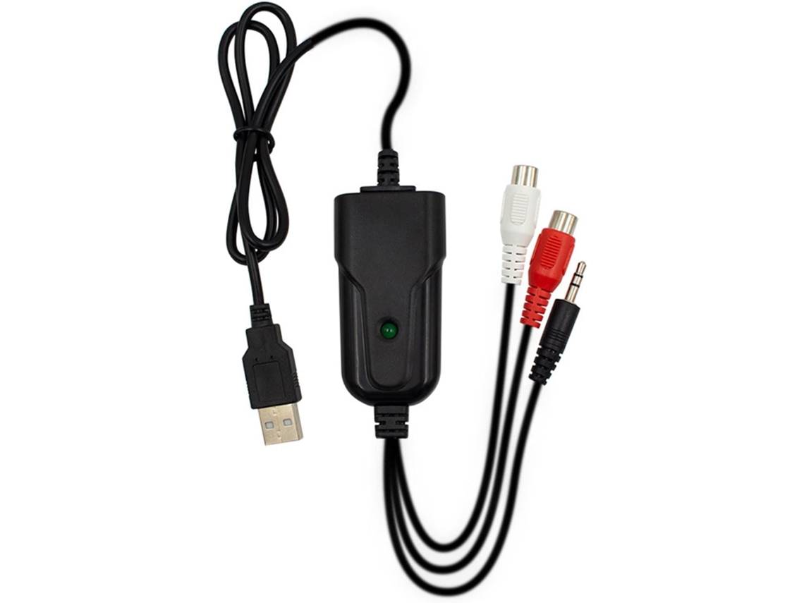 Placa de Captura de Áudio Usb para Digitalizar Fitas Antigas. SFUSHOS