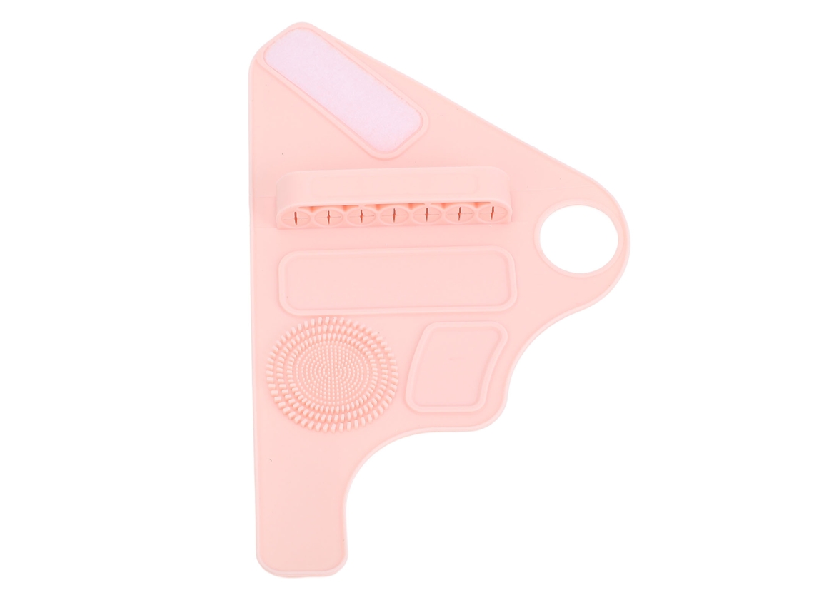 Pulseira De Silicone Para Paleta De Maquiagem Com Cinto Ajustável E Armazenamento Multifuncional
