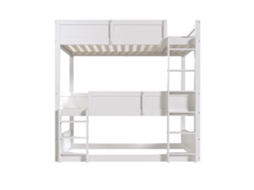 Beliche Mobrio Madeira Maciça Branco (90x200x191)