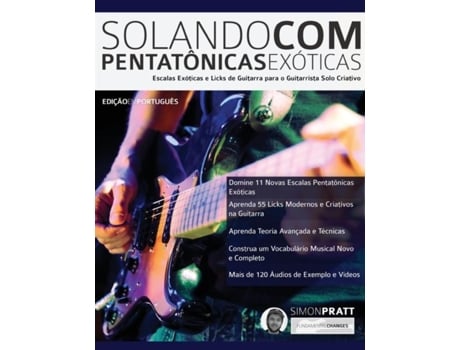 Livro Solando Com Pentato^nicas Exo´ticas De Simon Pratt (inglês)