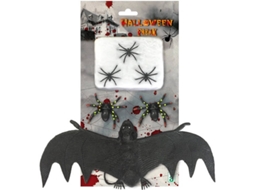 Decorações de Halloween DISFRAZZES Aranhas com Morcegos (3 Un)