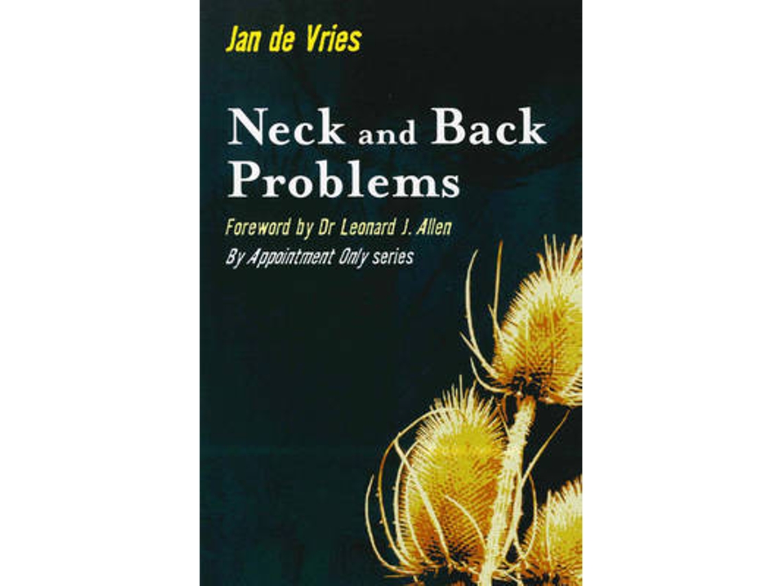 Livro Neck and Back Problems de Jan de Vries (Inglês)