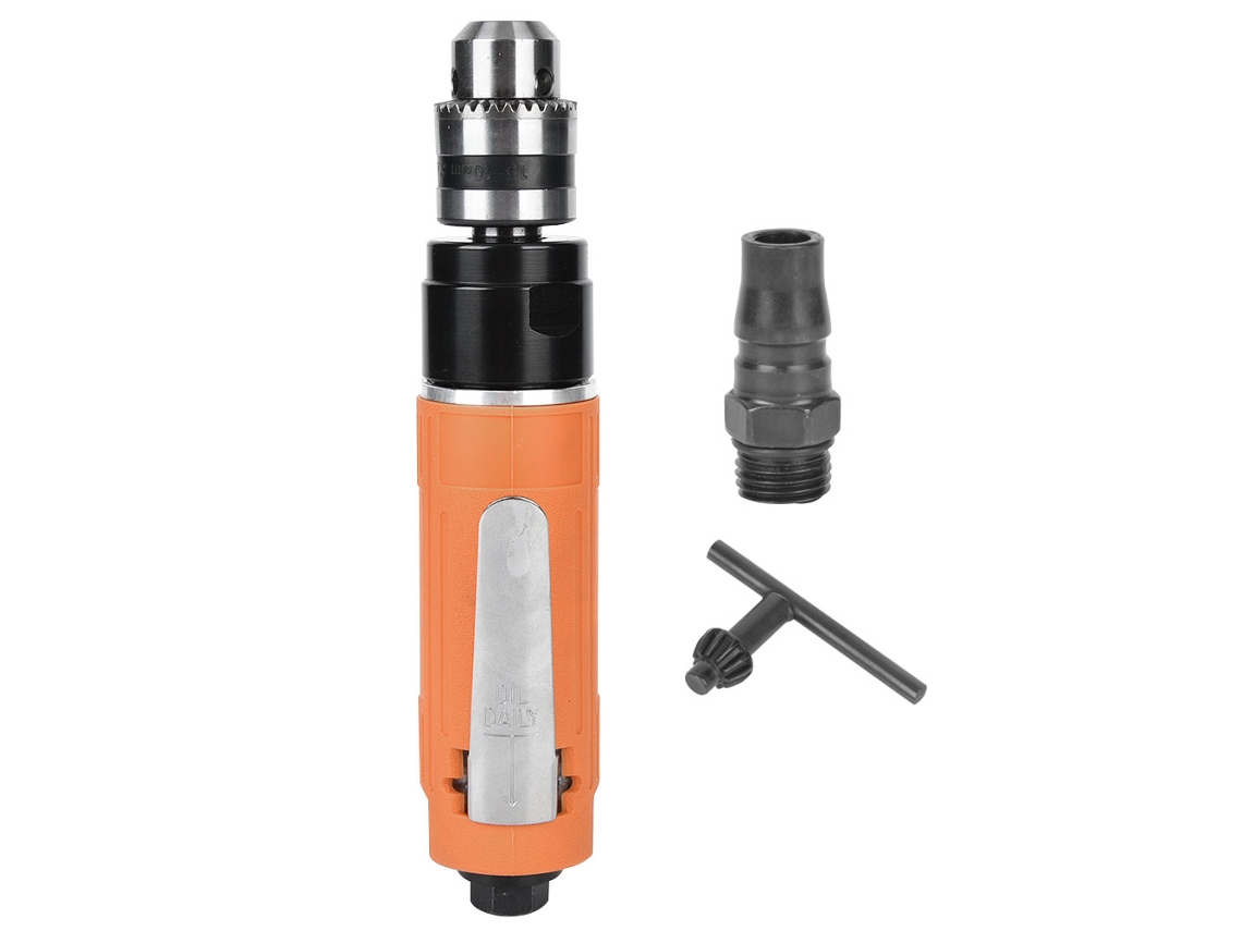 Ferramenta Parafusadeira Pneumática Reta Manual Industrial 3/8 Polegada Para Manutenção de Móveis (laranja)