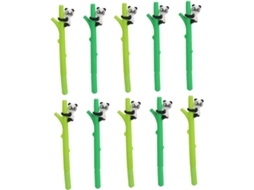 Conjunto De 10 Canetas Em Gel Exceart Para Estudantes, Com Desenhos