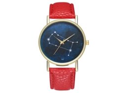 Reloj De Mujer Zhoulianfa Luxury Con Correa Pu Dial Redondo Cuarzo Analógico