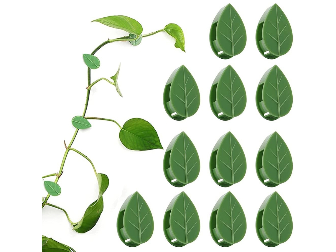 50 Clipes De Apoio Para Plantas Trepadeiras Autoadesivos Para Parede