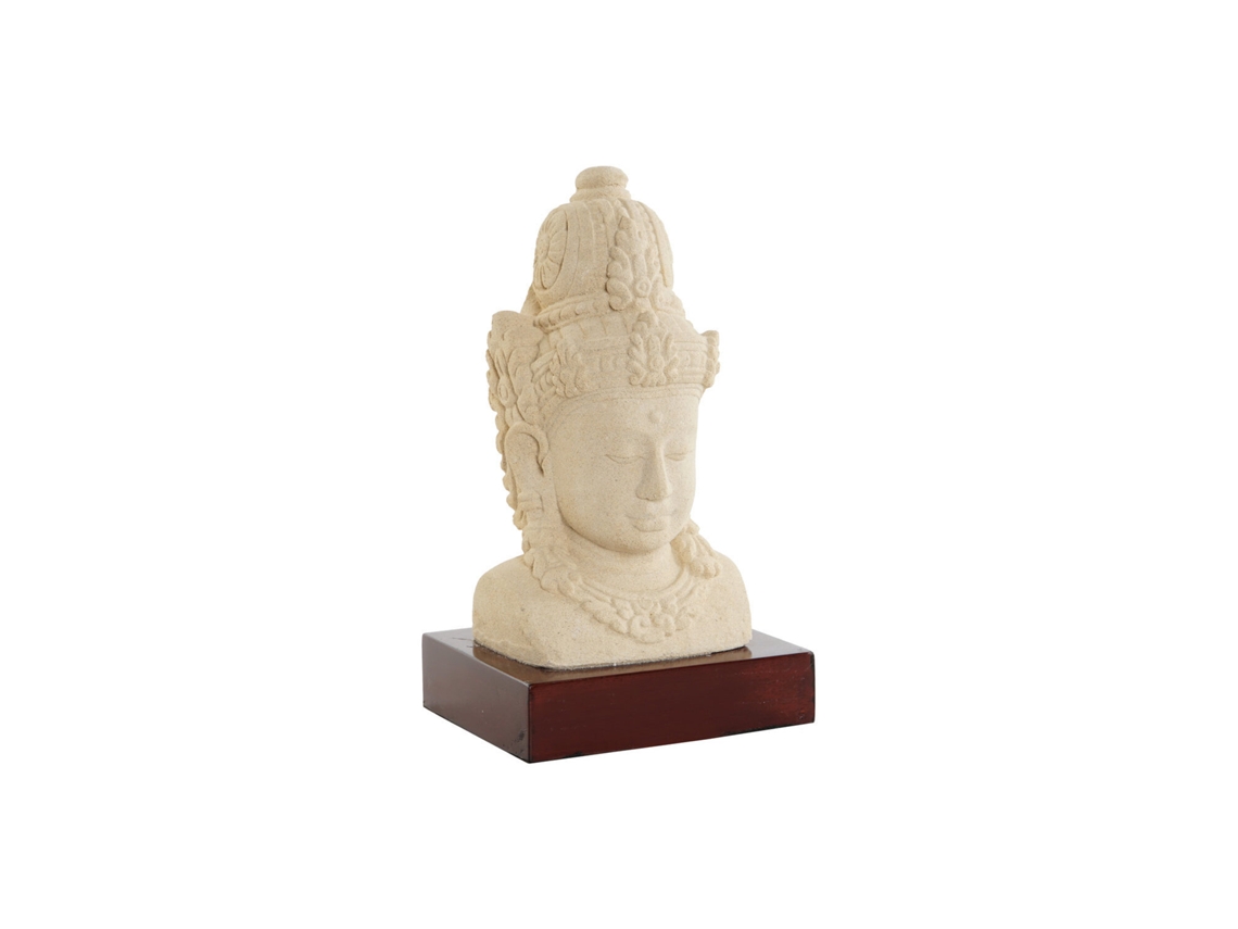 Busto em Cimento de uma Divindade Javanesa, 21x17x37cm ALEXANDRA HOUSE LIVING