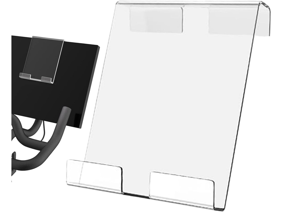 Suporte Para Livros E Esteira Suporte Transparente Em Acrílico Para Celular, Tablet E Bicicleta Gokoco