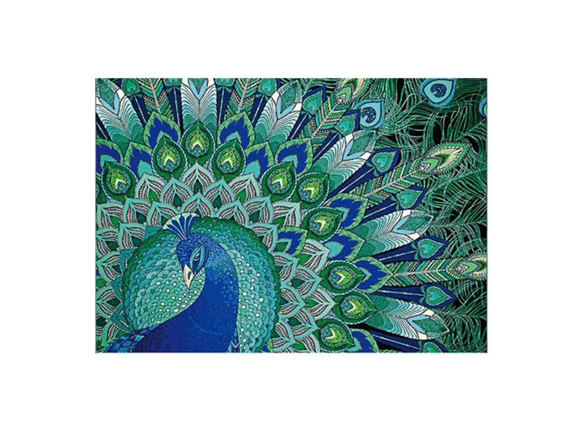 Desenho de Diamante Infantil com Efeito 3D e Strass | S/MARCA