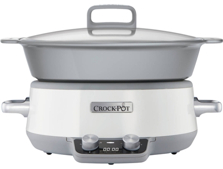 Máquina de Cozinha Slow Cooker CROCKPOT CSC027X (6 L) — 6L | Painel  Digital