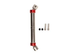 Mali eixo de Transmissão Central de Aço Rc Robusto Ângulo Grande 110 160mm para Veículos 1/10 Prata