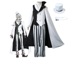 Bungou Stray Dogs Temporada 4 Cosplay Gogol Traje Completo S