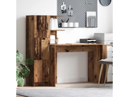 Vidaxl Mesa Madeira Antiga 133.5 X 50 X 124 Cm 2 Unid.