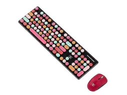 Teclado E Mouse Sem Fio Recarregáveis ​​para Laptop Everley891
