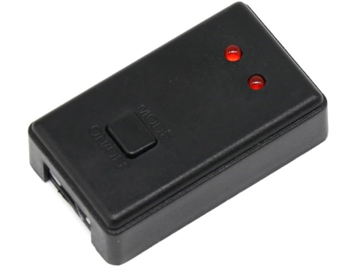 Controlador Multifuncional De Luzes Diurnas Led Em Abs Preto, 12-24v, Com Função De Retardo E À Prova D Água Para Luzes