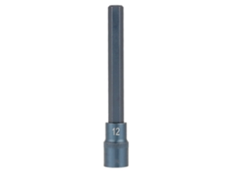 Adaptador de Soquete Hex para Chave Elétrica Aço S2 1/2" 150mm H12 | S/MARCA